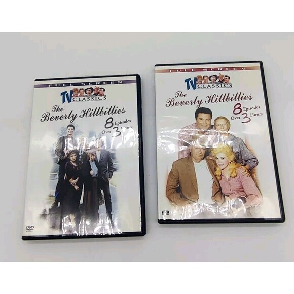 The Beverly Hillbillies TV Classics Lot Of 2 DVDs 16 Episodes Fullscreen 6+hrs - Picture 2 of 12